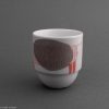 Kubek porcelanowy "czerwony jamnik z szarą plamą" - Image 2