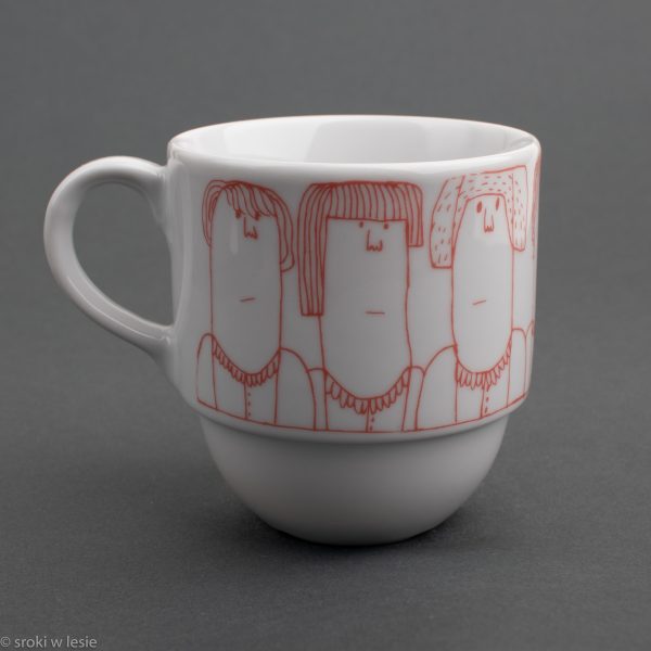 kubek porcelanowy "Panie"