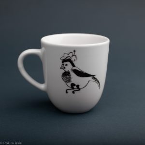 Kubek porcelanowy "ptactwo"