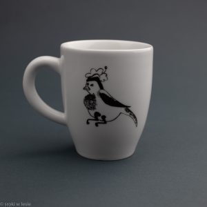 Kubek porcelanowy "ptactwo"