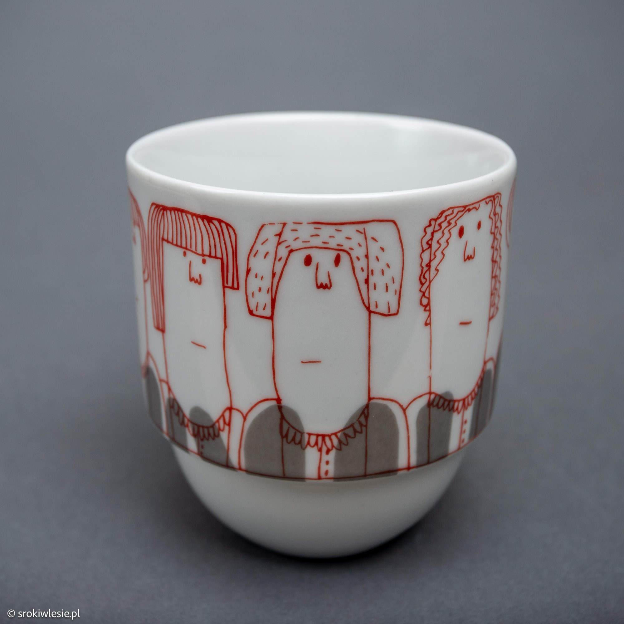 Porcelanowy kubek PANIE - obrazek 2