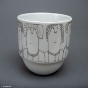 Porcelanowy kubek PANIE