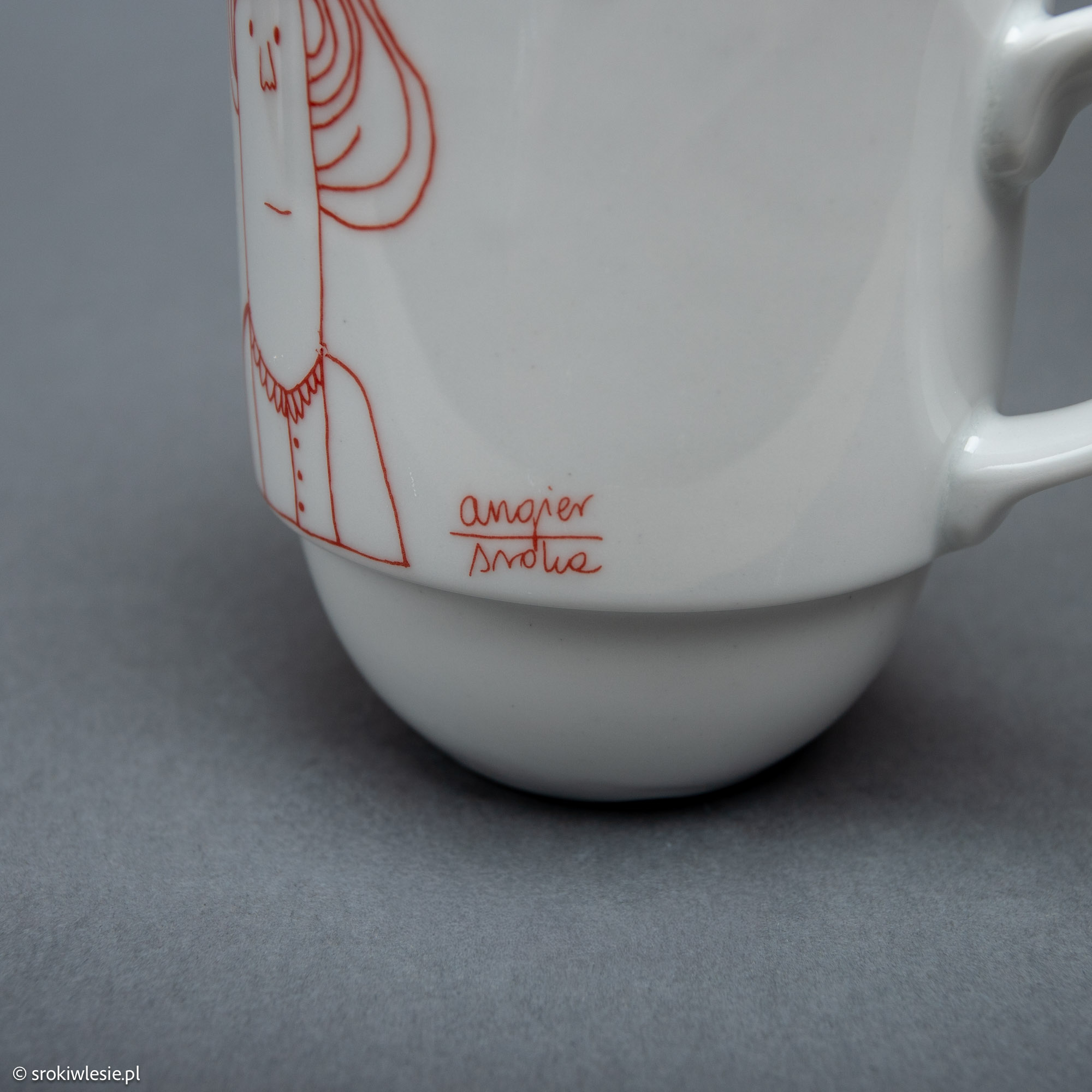 Kubek porcelanowy PANIE - obrazek 4