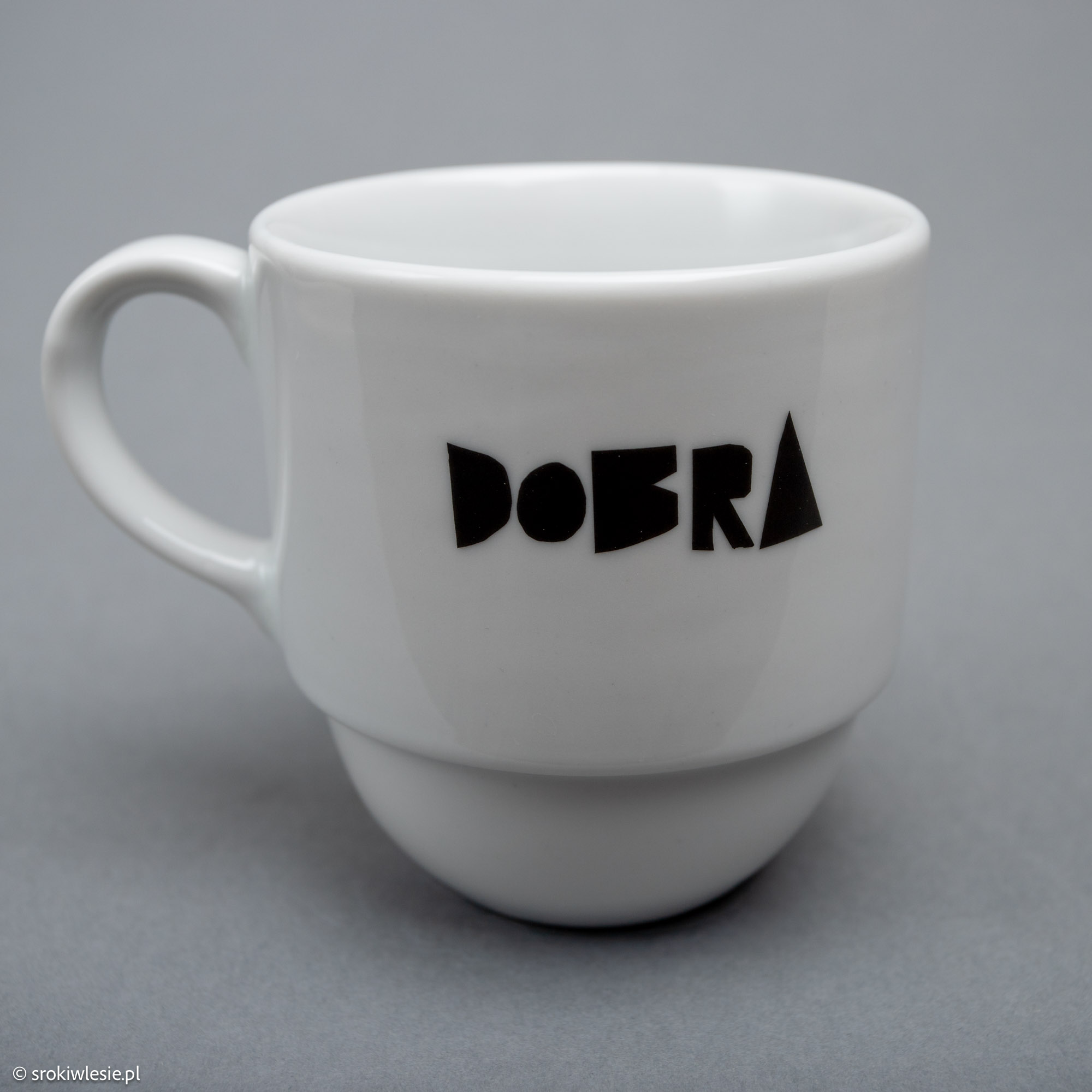 Kubek porcelanowy z kotem - obrazek 2